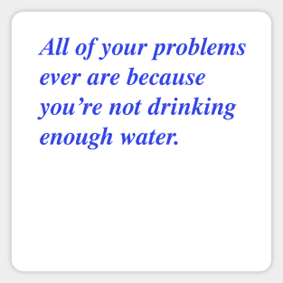 All of your problems ever 💦 Magnet